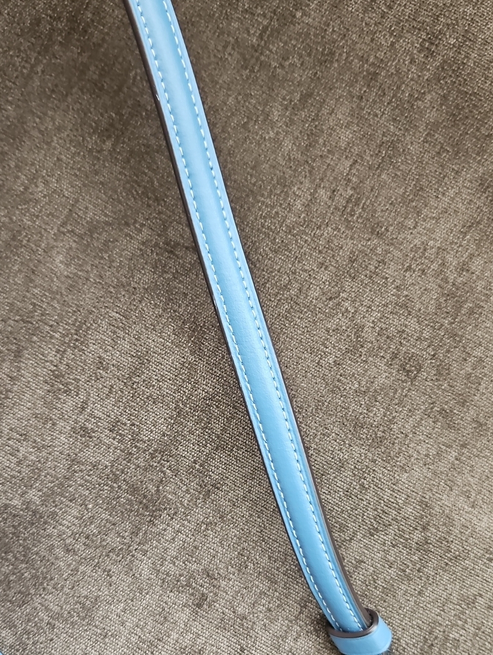 Coach Black Signature Crossbody with Light Blue Trim - Picture 8 of 8